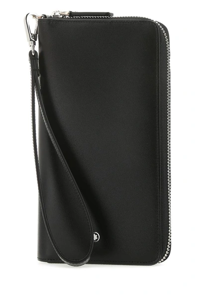 Montblanc Meisterstück Soft Grain Travel Wallet In Black