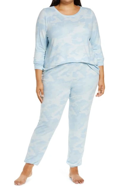 Bp. Comfy Pajamas In Blue Cashmere Camo