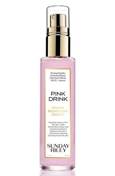 Sunday Riley Pink Drink Firming Resurfacing Peptide Face Mist 1.7 oz/ 50 ml In Clear