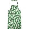 La Doublej Apron In Wildbird Verde