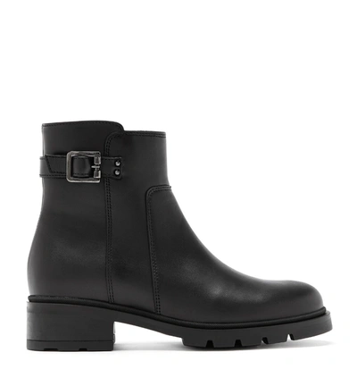 La Canadienne Storm Leather Bootie In Black