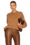 Loulou Studio Bruzzi Oversize Wool & Cashmere Sweater In Camel