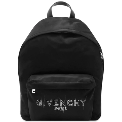 Givenchy Sketch Logo Urban Backpack In Black