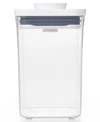 Oxo Pop Small Square Short Food Storage Container In Clear
