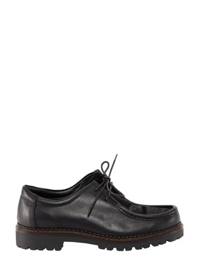 The Silted Company Lace-up Shoe In Black