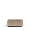 Smythson Rectangular Trinket Case In Panama In Sandstone