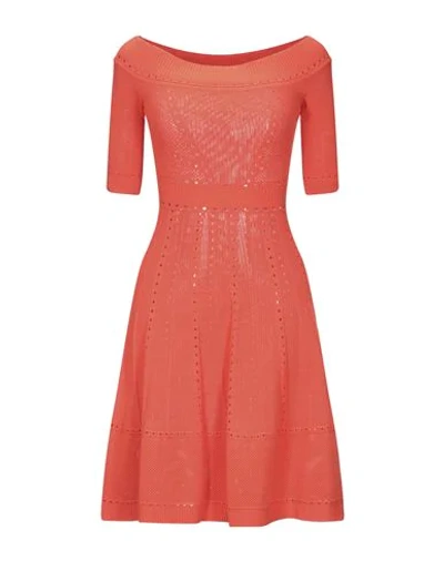 Dsquared2 Short Dresses In Orange