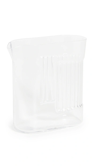 Areaware Ridge Kitchen Pitcher In Clear