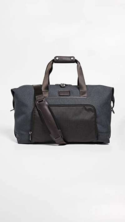 Tumi Alpha Double Expansion Satchel Bag In Anthracite