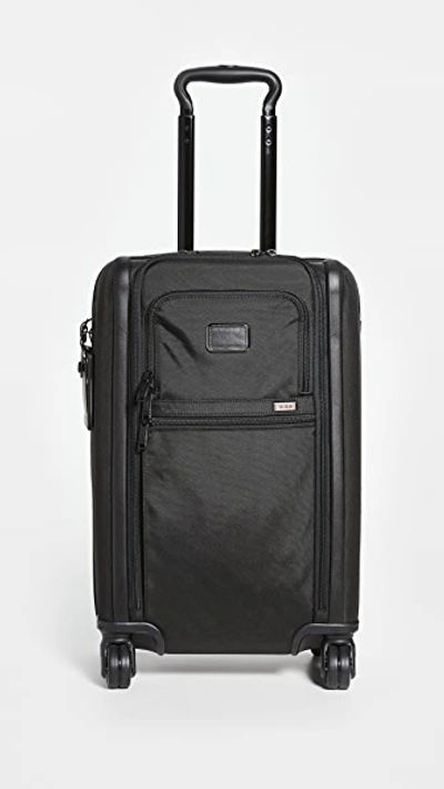 Tumi Alpha International Expandable Carry On Suitcase In Black