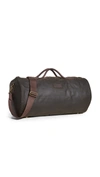 BARBOUR WAX HOLDALL BAG
