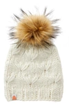 Sh T That I Knit The Motley Merino Wool Beanie In White Lie