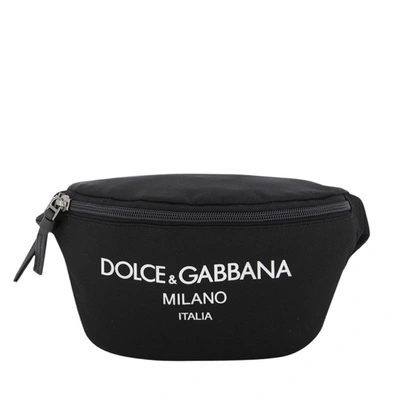Dolce & Gabbana Kids' Dolce &amp; Gabbana D&amp;g Belt Bag In Black
