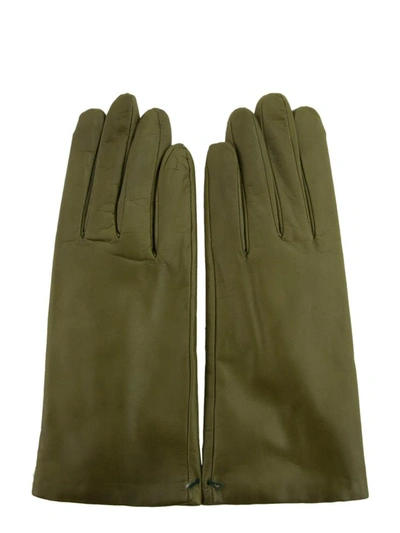 Sermoneta Gloves Nappa Leather Glove In Green