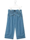Aigner Culotte Denim Jeans In Blue