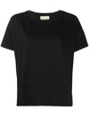 Loulou Studio Manches Courtes Oversize In Black
