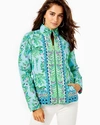 LILLY PULITZER MAEVEN REVERSIBLE JACKET,006391