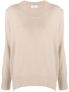 ALLUDE FINE KNIT CASHMERE JUMPER