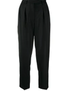 A.P.C. FRONT-PLEAT CROPPED TROUSERS