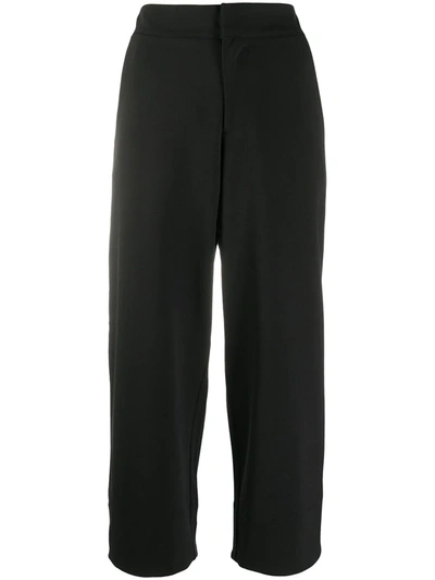 Transit Three-pocket Cropped Trousers In Black