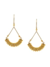 ISABEL MARANT STONE-EMBELLISHED CHANDELIER EARRINGS