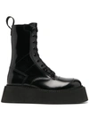 GCDS ANKLE LACE-UP BOOTS