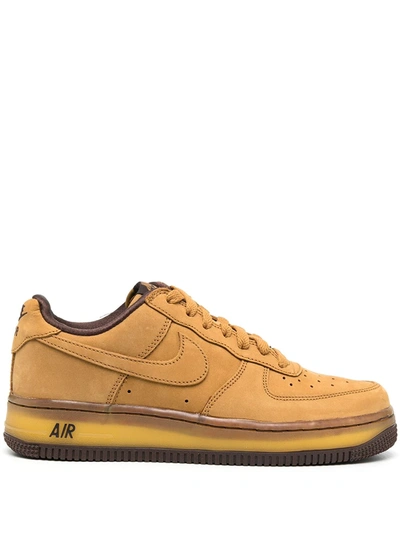 Nike Yellow Air Force 1 Low Retro Sp Sneakers In Brown