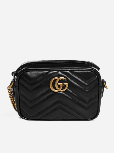 Gucci Gg Marmont Quilted Leather Mini Shoulder Bag