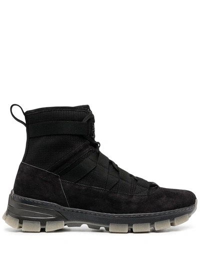 Loewe Chunky Rubber Sole Trainers In Black