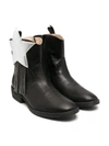 FLORENS TEEN STAR WESTERN ANKLE BOOTS