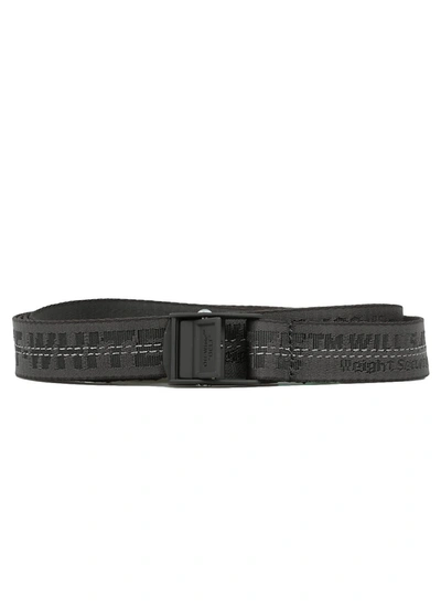 Off-white Mini Industrial Belt In Black Black