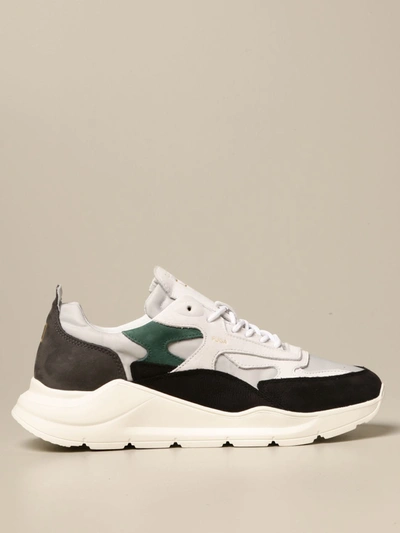 Date D.a.t.e. Trainers Trainers Fuga D.a.t.e. In Leather And Suede In Black