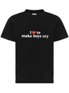 VETEMENTS VETEMENTS MAKE BOYS CRY T-SHIRT,11583703