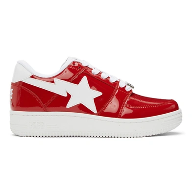 Bape Red Sta Low M2 Trainers