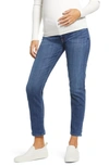 Seven Josefina Ankle Boyfriend Maternity Jeans In Bkntwlvnty