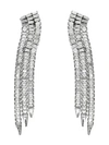 GUCCI CRYSTAL DROP CLIP-ON EARRINGS