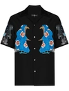 EDWARD CRUTCHLEY X BROWNS 50 EMBROIDERED CHARACTERS SHIRT