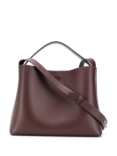 Aesther Ekme Mini Sac Tote Bag In Brown