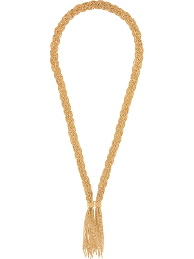 Aurelie Bidermann Miki Long Necklace In Gold