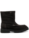 Kenzo K-mount Low Top Ankle Boot In Grey In Brown