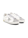 GOLDEN GOOSE GLITTER DETAIL TRAINERS