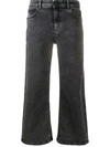 DONDUP STRAIGHT-LEG CROPPED JEANS