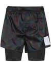 SATISFY X 50 BROWNS LONG-DISTANCE RUNNING SHORTS