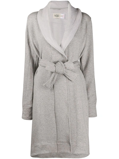 Ugg Duffield Dressing Gown In Grey