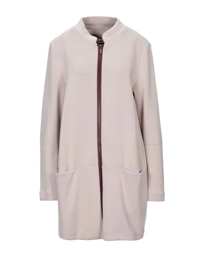 Liviana Conti Overcoats In Pale Pink