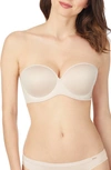 Le Mystere Clean Lines Strapless Underwire Bra In Natural
