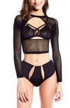 Hauty No Restrictions Crop Top In Black