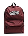 Vans Realm Backpack In Burgundy-red