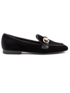 ROBERTO FESTA BLACK VELVET LOAFER,11584586