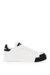DOLCE & GABBANA LEATHER SNEAKERS,11584508